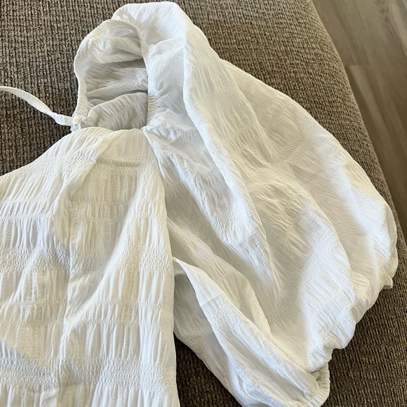 White Textured Dress NWT - Picture 5 of 5